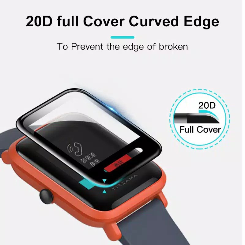 PET Anti gores screen guard AMAZFIT BIP LITE YOUTH protector NANO