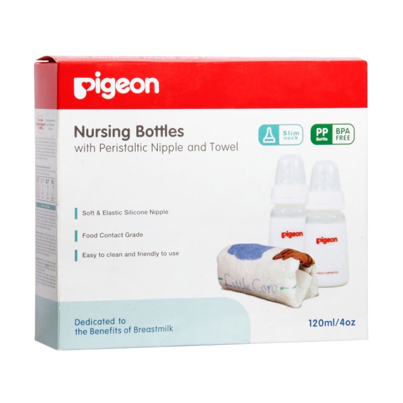 PIGEON BOTOL PP KP4 MIX / BOTOL SUSU