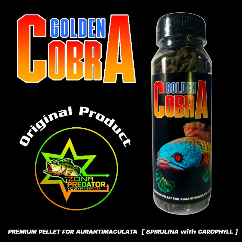 Golden Cobra Pelet Auranti 150 Gram