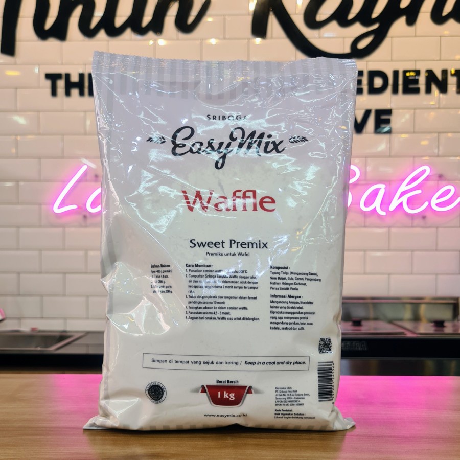 

SRIBOGA EASYMIX WAFFLE 1KG
