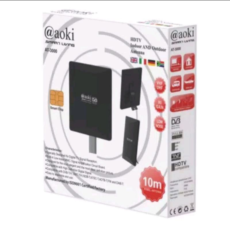 Antena indor aut dor aoki AT3000/Antena luar dalam aoki AT3000