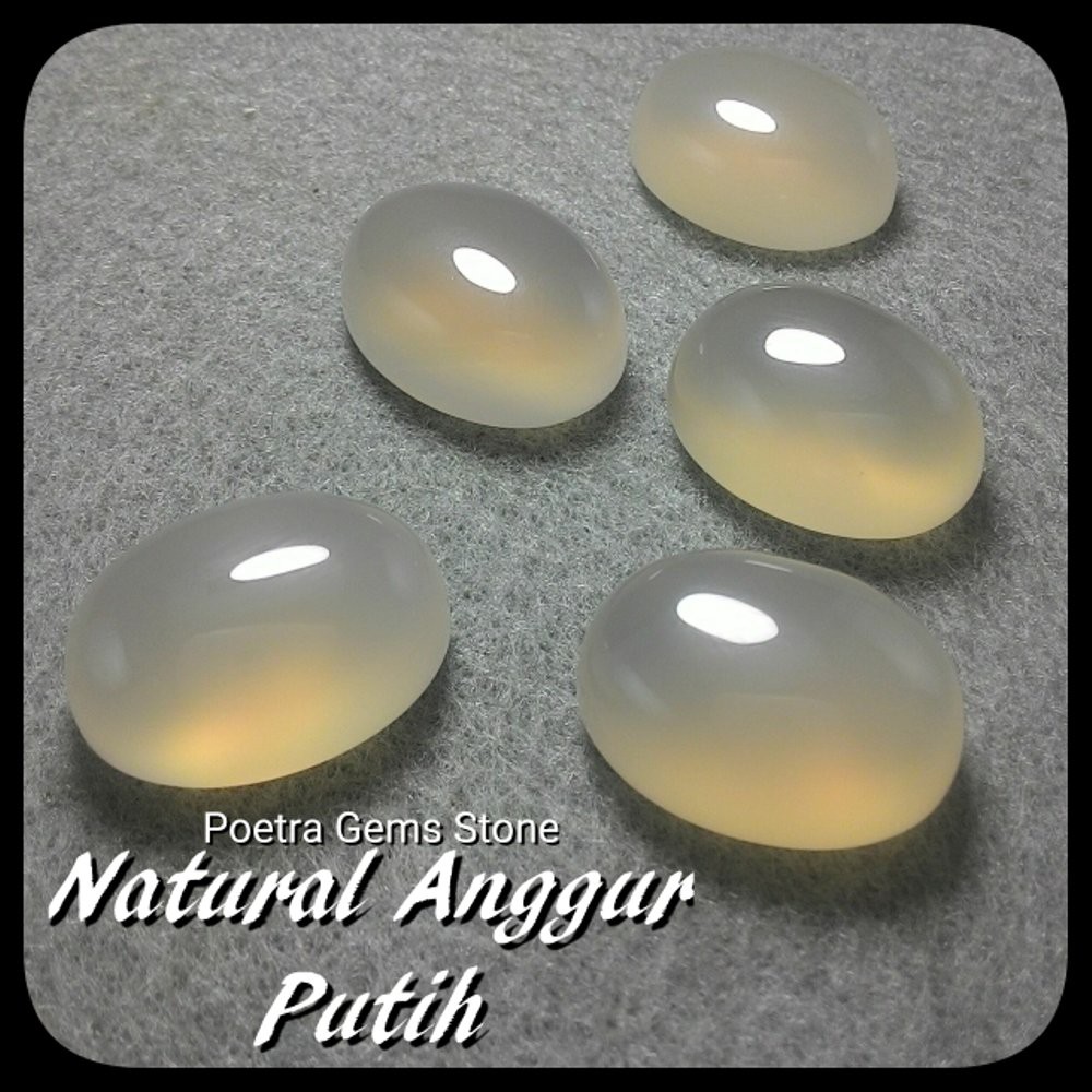 BATU NATURAL ANGGUR PUTIH