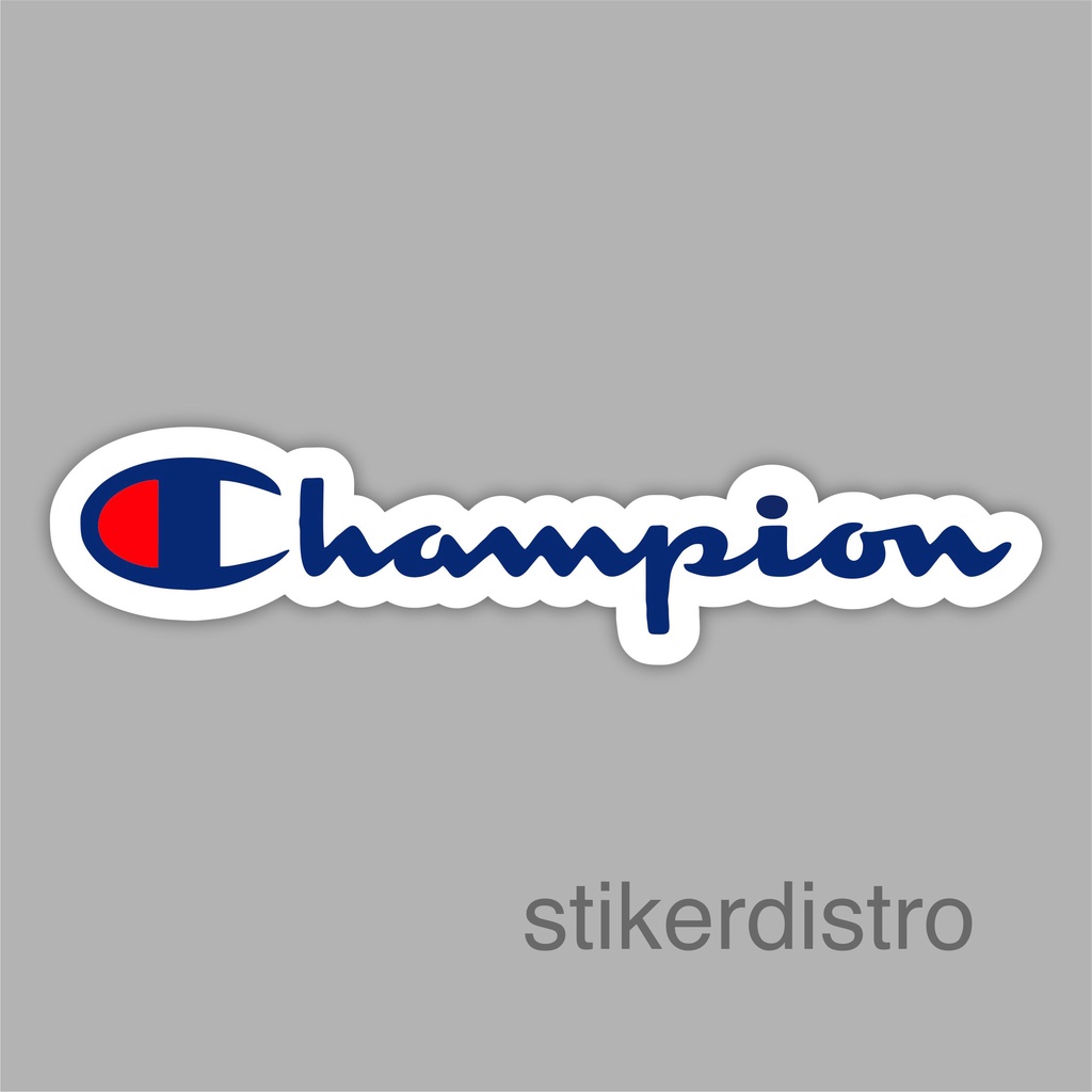 

Stiker Sticker CHAMPION Blue Case Phone Logo Brand Skate Surf Band Aesthetic Termurah Pop Art Clothing Basic Tumblr Laptop HP Casing Striping Tempel Label Merk Dinding Graftac Vinyl High Quality decal