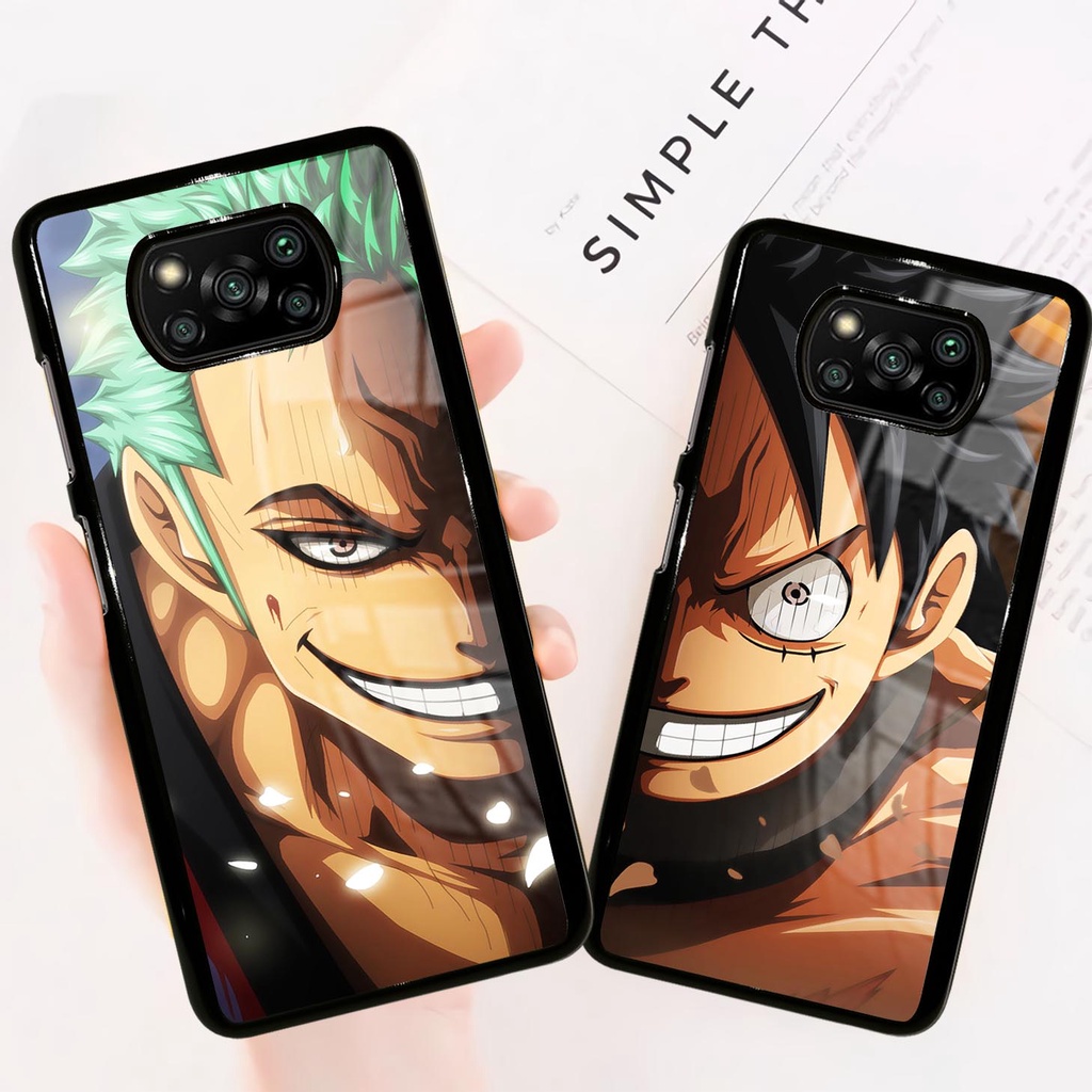 [PX01] Case Kilau Poco Phone X3 | X3 NFC | X3 PRO | Casing Hp Xiaomi Anime One Piece Face
