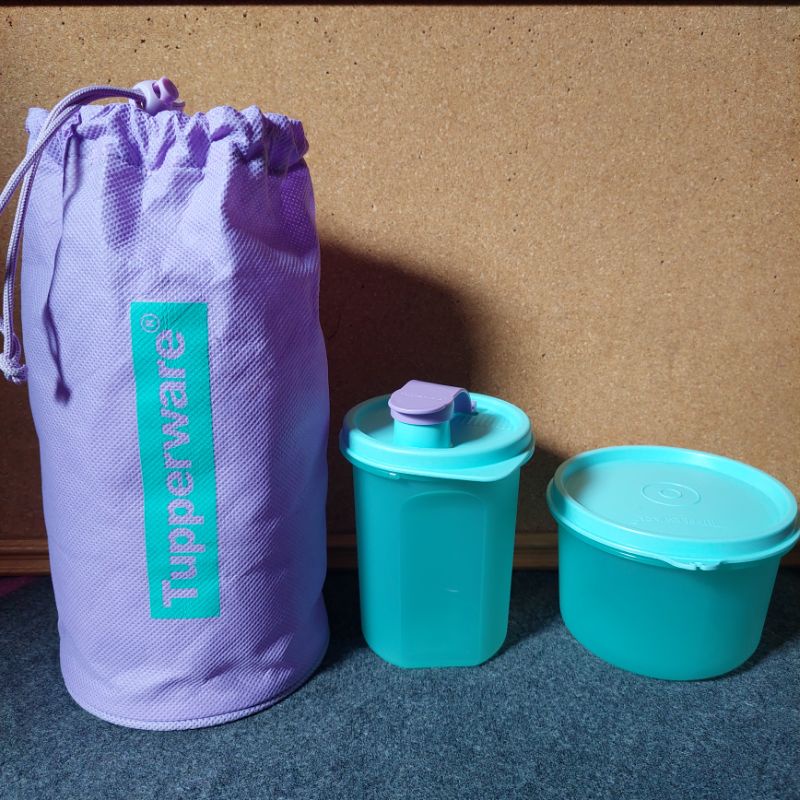 Tupperware mangkok gelas set