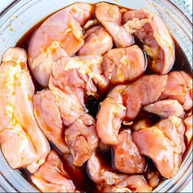 

Marinate Chicken thighs no skin and bone