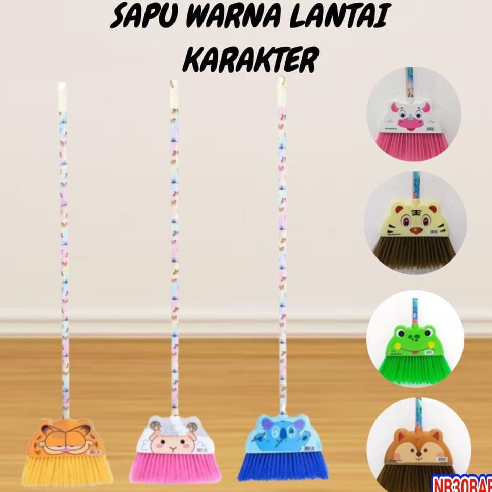 SAPU LANTAI KARAKTER LUCU DINAMIC