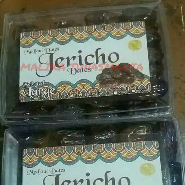 

KURMA MEDJOOL JERICHO 1kg LARGE BEST QUALITY