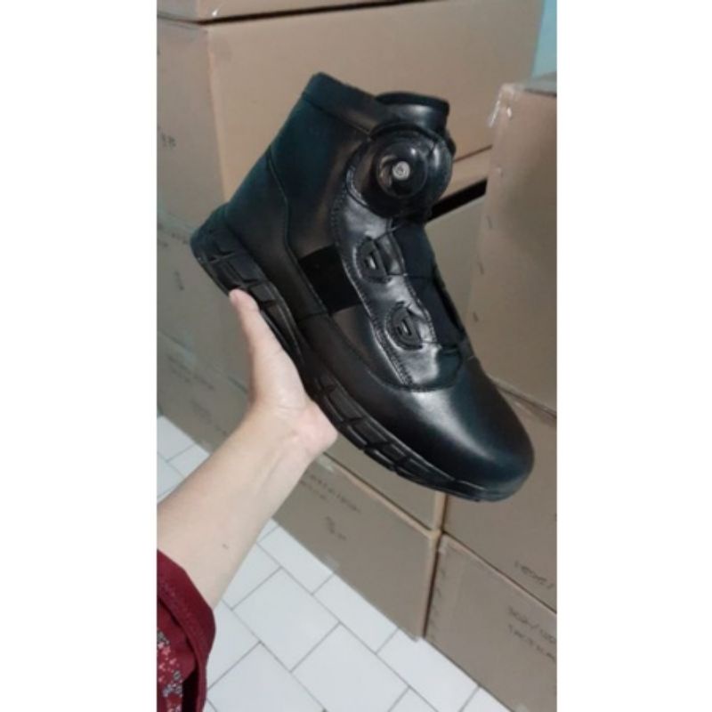 Sepatu PDL TNI Polri Parabellum Merk tactical model MIDTRACK