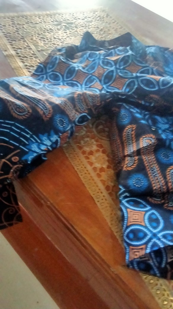 Batik Dolby Dolbi Dobby Doby Tenun Sutra Tulis Katun Atbm Baron Atasan Batik Wanita Sogan Srg308