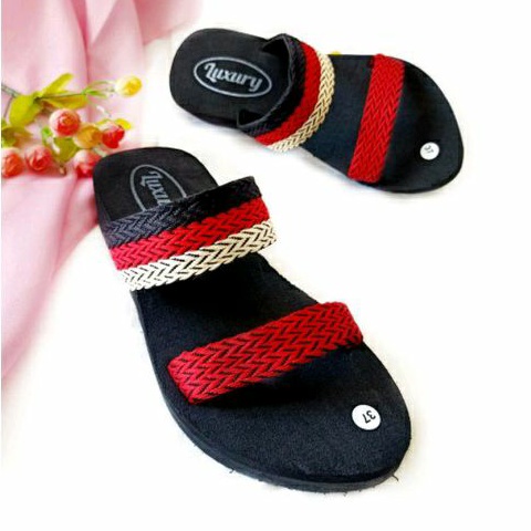 Sandal Wanita Turki Ban 2 / Sandal Wanita Turki Kekinian / Sandal Selop Wanita / Sandal Selop Spon ( Ban2Lama)