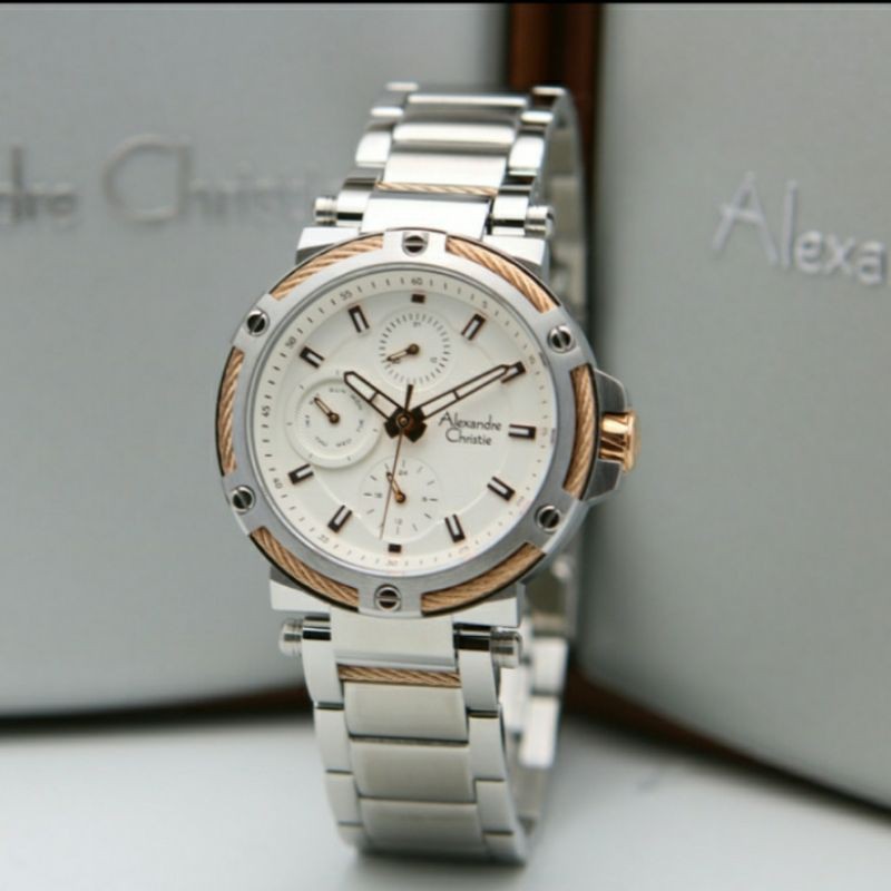 Alexandre Christie wanita 6561 Silver Original