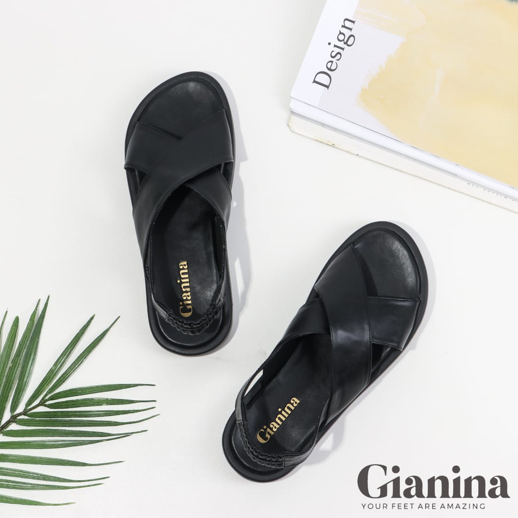 Sandal Wanita / Gianina - Bernie Platform Sandals