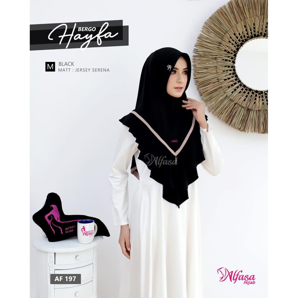 BERGO HAYFA  BY ALFASA HIJAB / JILBAB COUPLE MOM AND KIDS