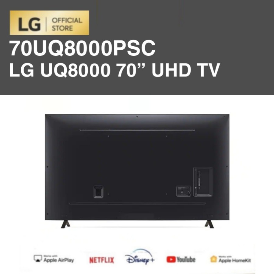 2022 LG 70UQ8000PSC / 70UQ8000 70” UHD 4K Smart TV ThinQ