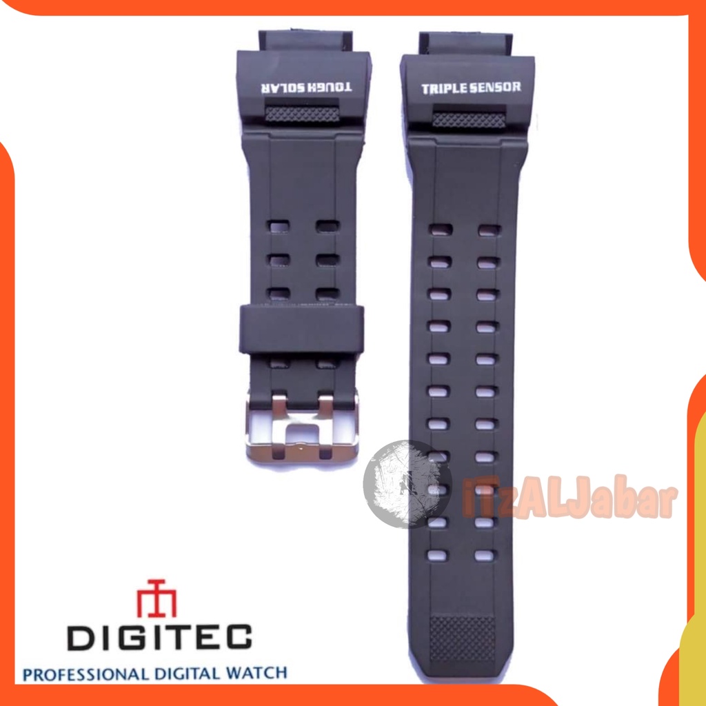 Strap tali jam tangan Digitec DG 2131T rubber strap Digitec 2131