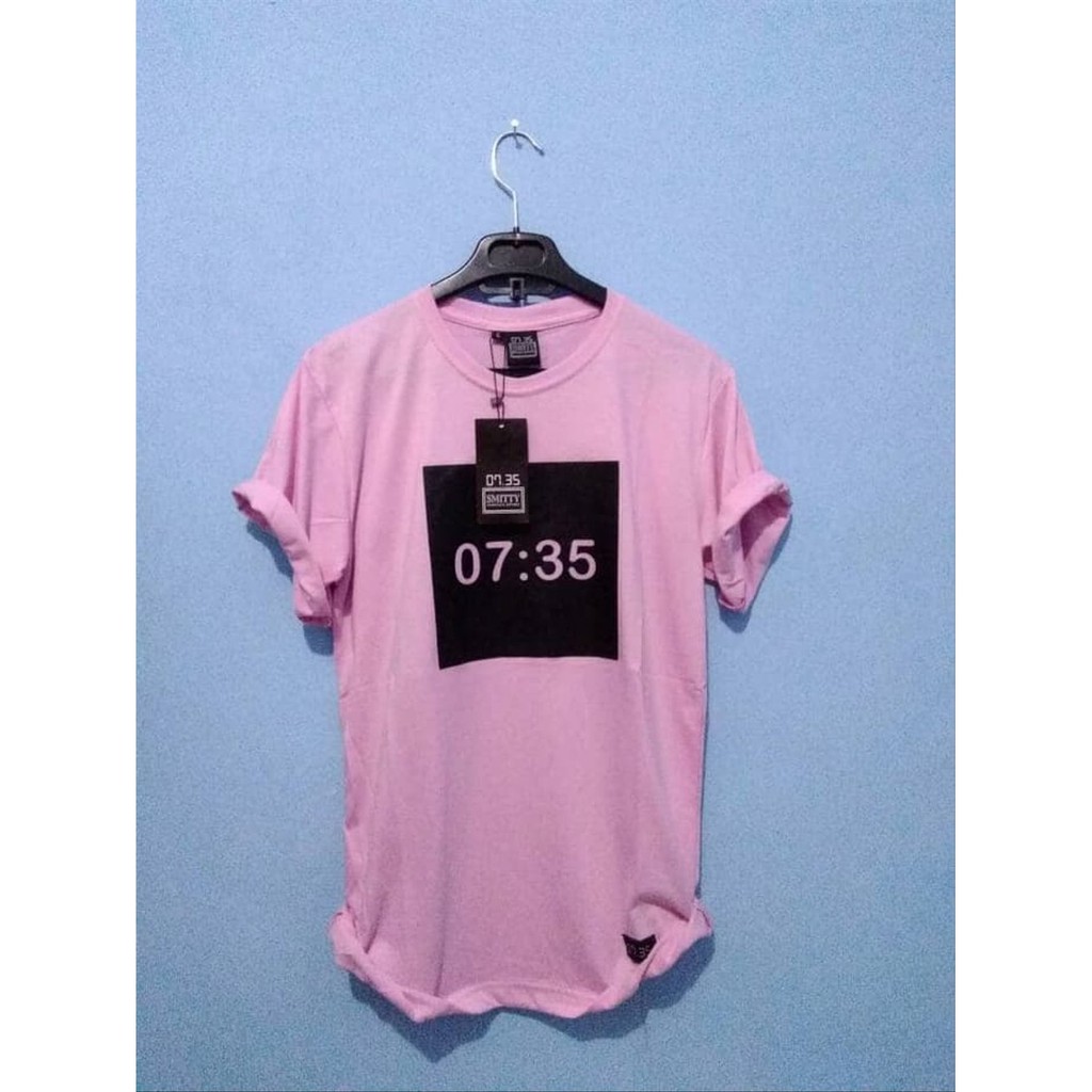 T-SHIRT BAJU KAOS DISTRO 07:35 BORNS COMBED 30S