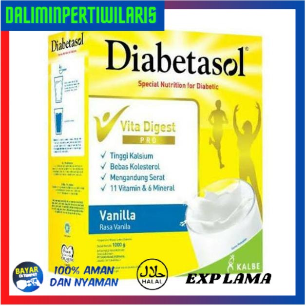 

( BISA COD ) Diabetasol vanila / coklat 1000gr FREE ONGKIR [Kode 1|Kode 2|Kode 3|Kode 4|Kode 5|Kode