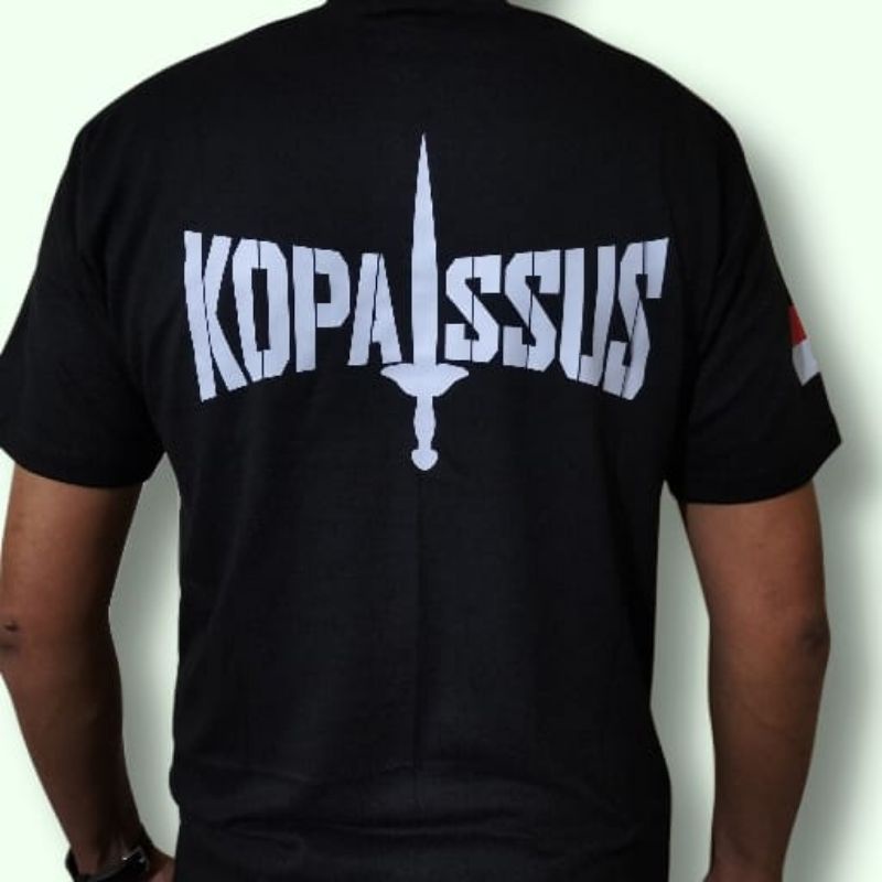 KAOS TNI KOPASSUS//KAOS TNI AD//KAOS LENGAN PENDEK COMBED 30S