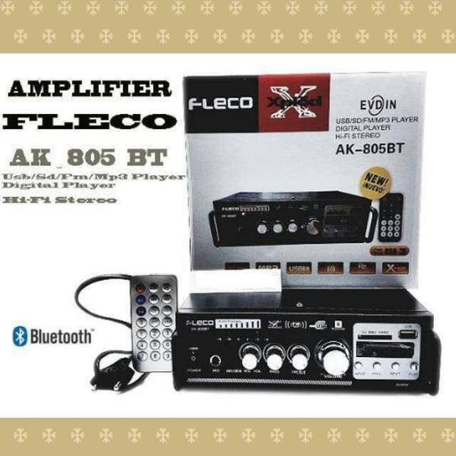 AMPLIFIER FLECO F-805 BT / F-808 BT