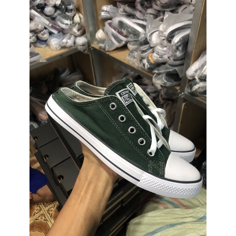 TERBARU!!!SEPATU SNEAKER BUSTONG ARMY TANPA TUTUP BELAKANG