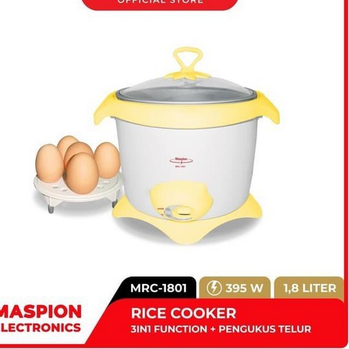 MASPION MRC 1801 - Magic Com 1,8 Liter / Rice Cooker 3in1