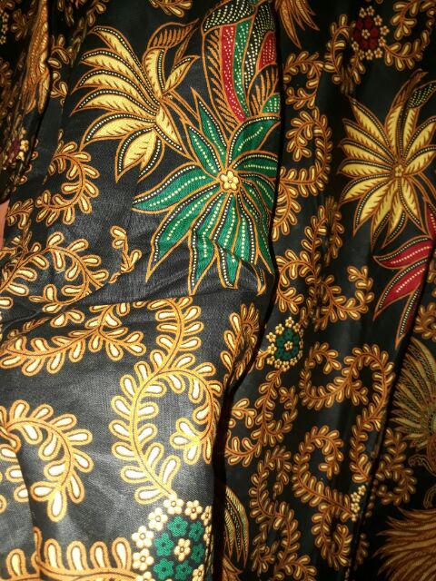 Gamis Etnik Motif Batik Jawi Murah Ukuran Allsize Fit Xl Jumbo