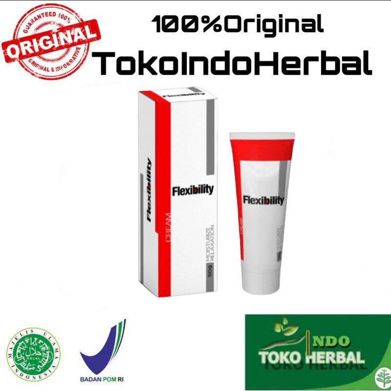 Flexibility Asli 100 % Original Cream Flexibility Atasi Sendi Bermasalah Secara Alami