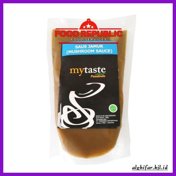 

gnidderdsaus- saus jamur mushroom sauce my taste 500 gr halal best seller -asliiiiii.