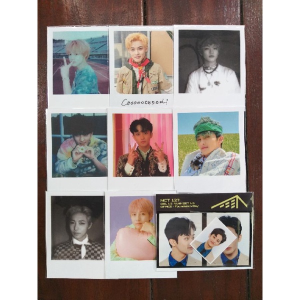 [Baca Desc] Photofilm MD NCT 127 set Mark Unsealed Polaroid Chenle Hello Future Summer Vacation Sumv