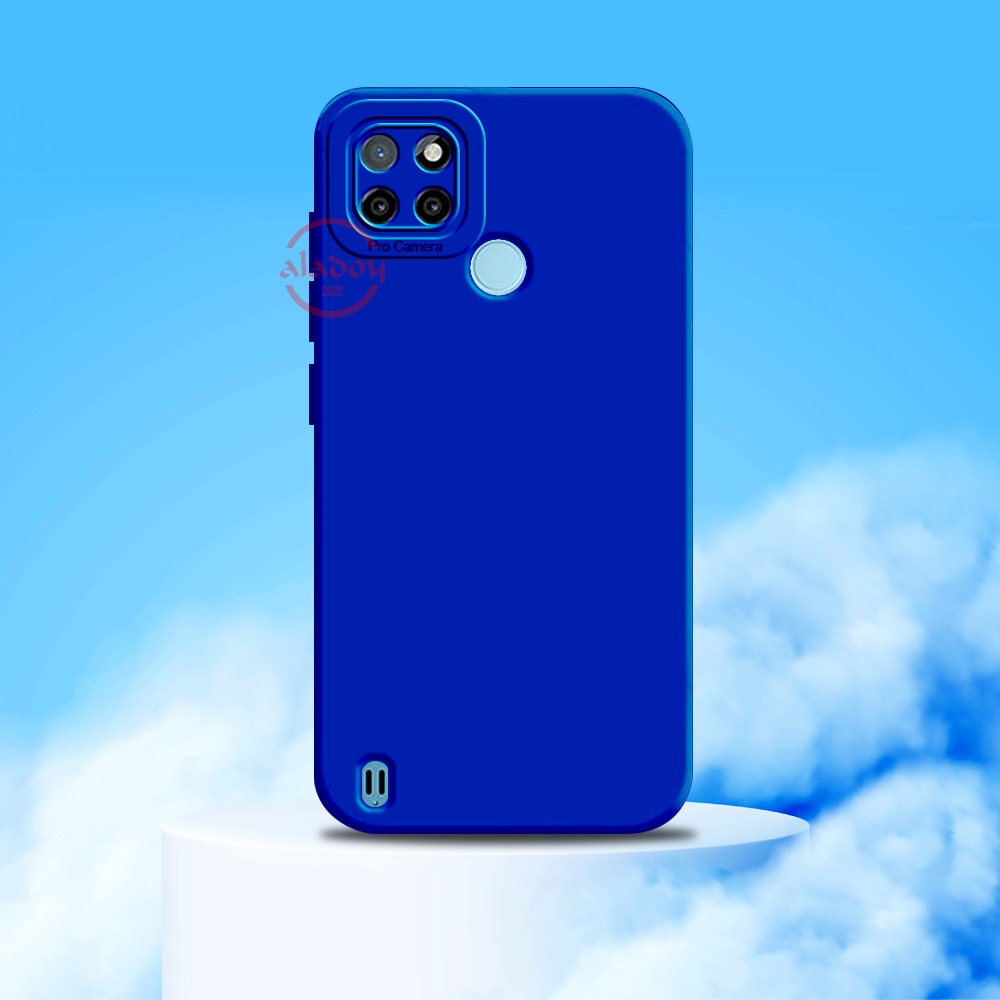 Soft Case Realme C21Y / C25Y Case Liquid Silicone Pro Camera Premium Casing