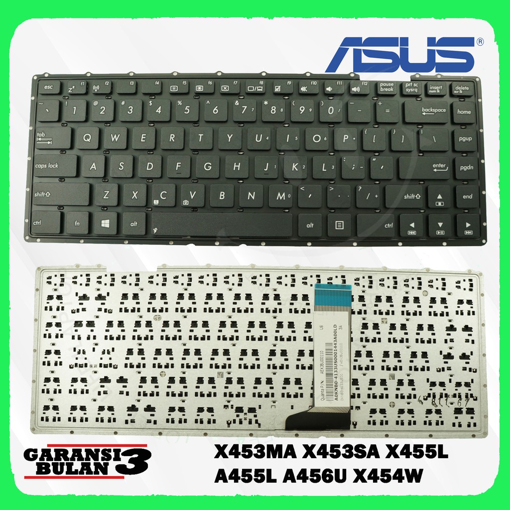 Keyboard Laptop Asus A455L X453M X455L X454Y X453S X454W