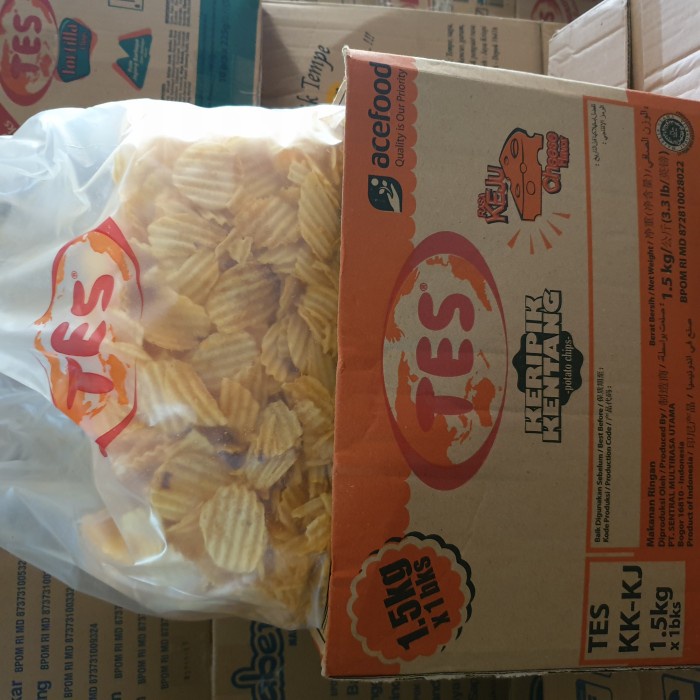 

KRIPIK KENTANG KEJU TES 1.5KG