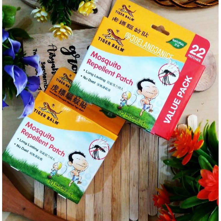 Tiger Balm Mosquito Repellent Patches