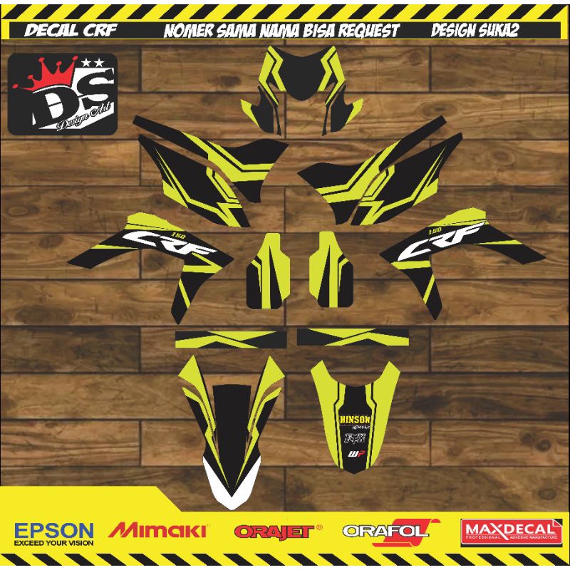 

decal crf stabilo