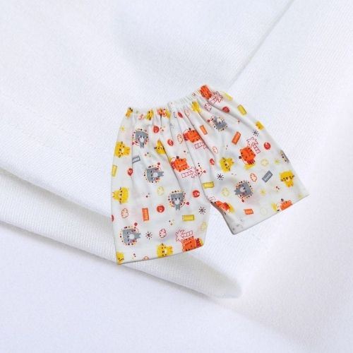 Celana Pendek Bayi Polkadot isi 12 pcs