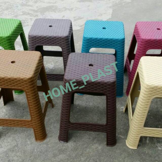 Kursi Baso Kursi Rotan Kursi Plastik Kursi Cafe 7 Warna Shopee Indonesia