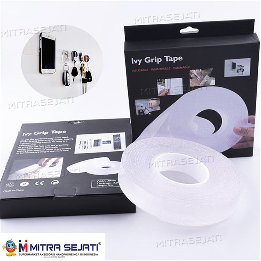 

Promo Ivy Grip Tap Double Tape 1 Meter - AHIVY1M Diskon