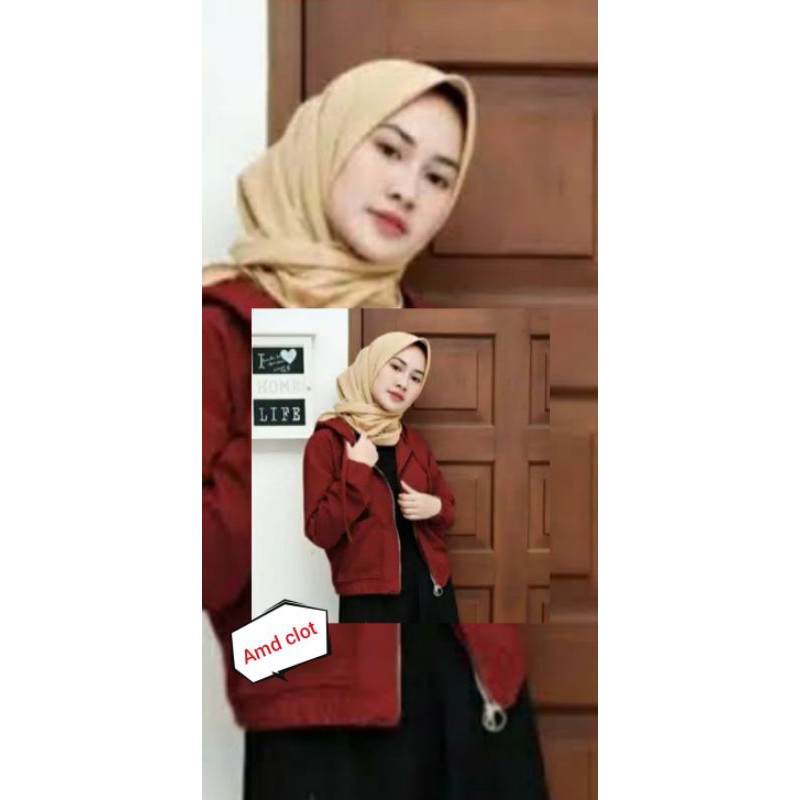 JAKET LUMI SWITER HOODIE WANITA