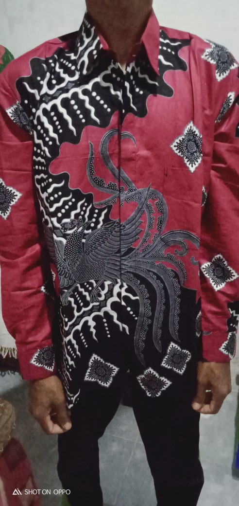 Batlk Daharriyin Jaya | Kemeja Batik Pria Lengan Panjang New 848vo 4029yks Batik