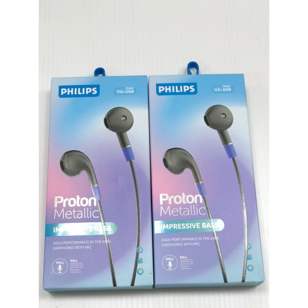 HANDSFREE EARPHONE PHILIPS ORIGINAL  AT181 / VA-169 / VA-228 / VA-258 / QP-228 /QP-268/QP-036/j-778