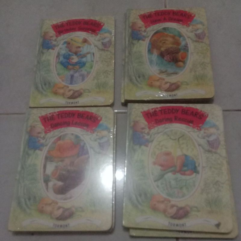 buku anak bahasa inggris the teddy bears 4 judul beda
