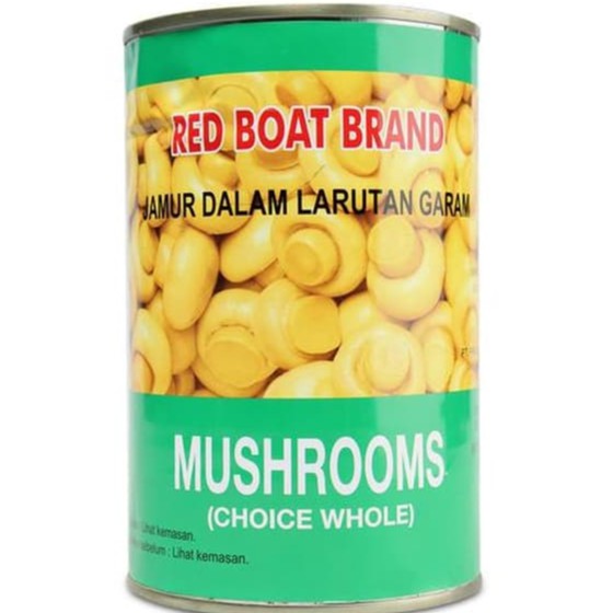 

Jamur mushrooms kemasan 425gr - Champignons-brand RED BOAT