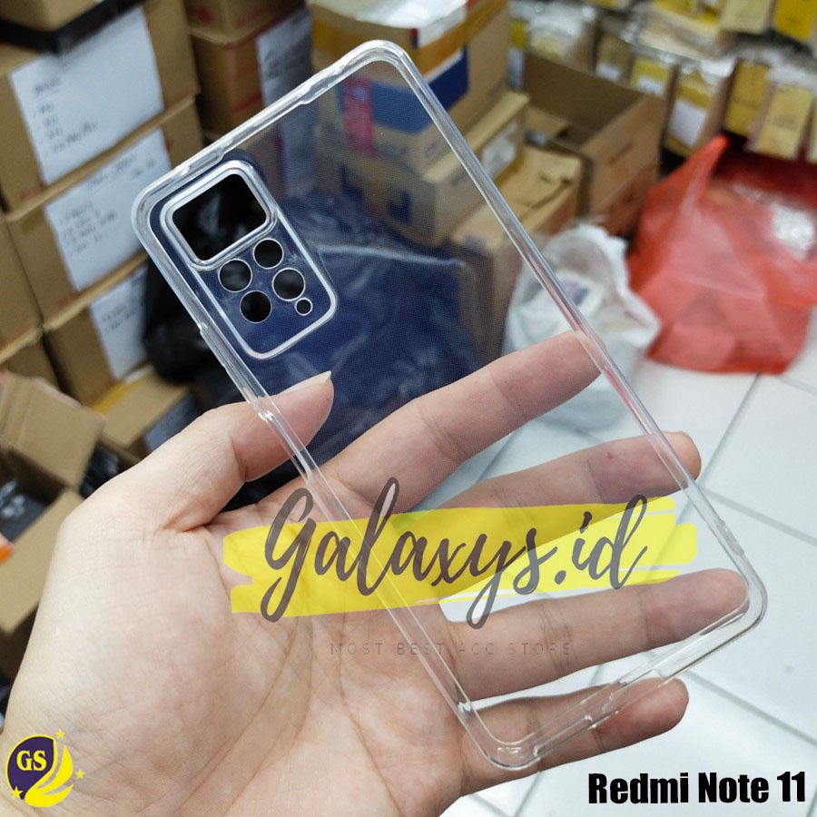 Xiaomi Redmi Note 11 4G / Redmi Note 11 Pro 2022 Clear Case Premium 2.0mm TPU Transparan Casing Ultra Casing