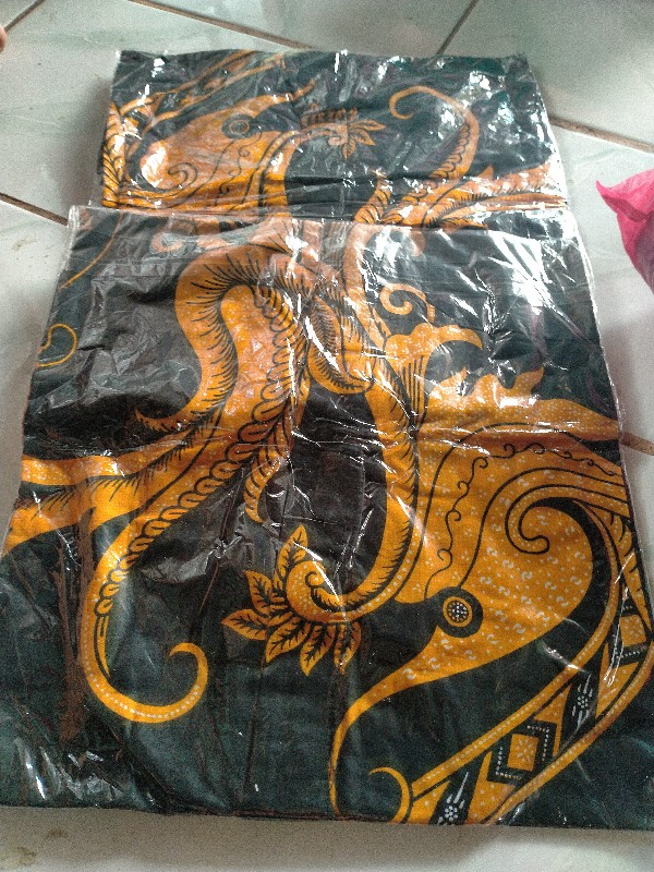 Jual Kemeja Batik Pekalongan | Batik Modern Pria | Batik Online Murah L Sekar Jagad Kuning
