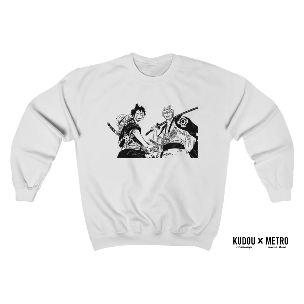 Crewneck Luffy x Zoro Wano