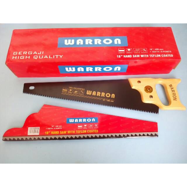 Gergaji Kayu 18&quot; Warron