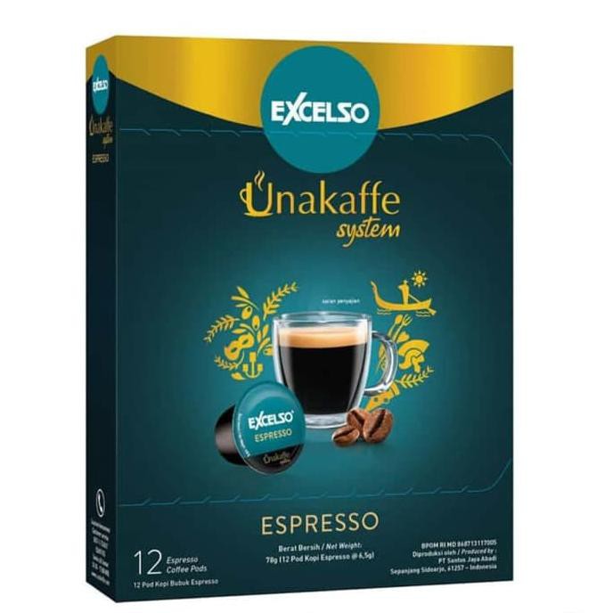 

Kopi Kapsul Excelso Unakaffe Espresso