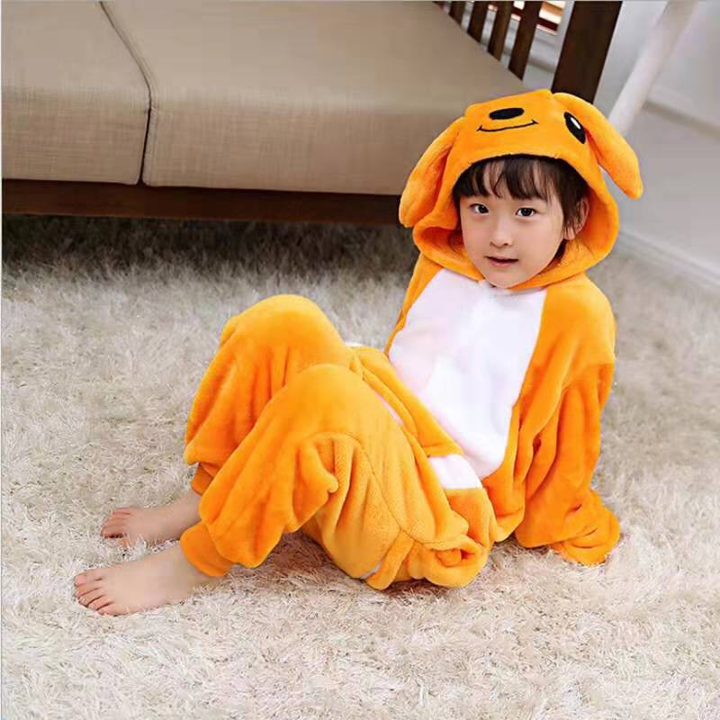 KOSTUM ONESIE KANGURU KANGAROO GODZILLA PIYAMA COSPLAY ANAK