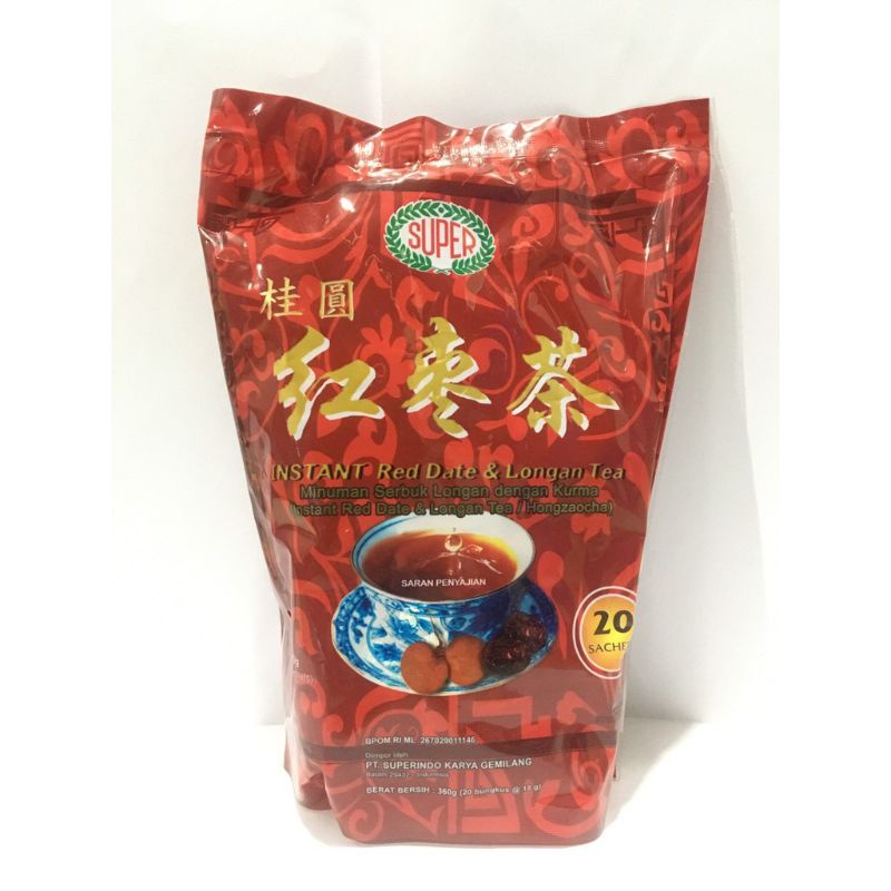 

SUPER INSTANT RED DATE & LONGAN TEA 360GR